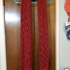 Red scarf